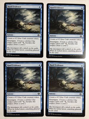 4x Mtg Modern Horizons 2 Hard Evidence NM/M Magic The Gathering Mtg