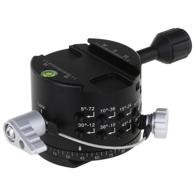 Haoge PA-64T Panoramic Panorama Pano Indexing Index Rotator Tripod Monopod Head