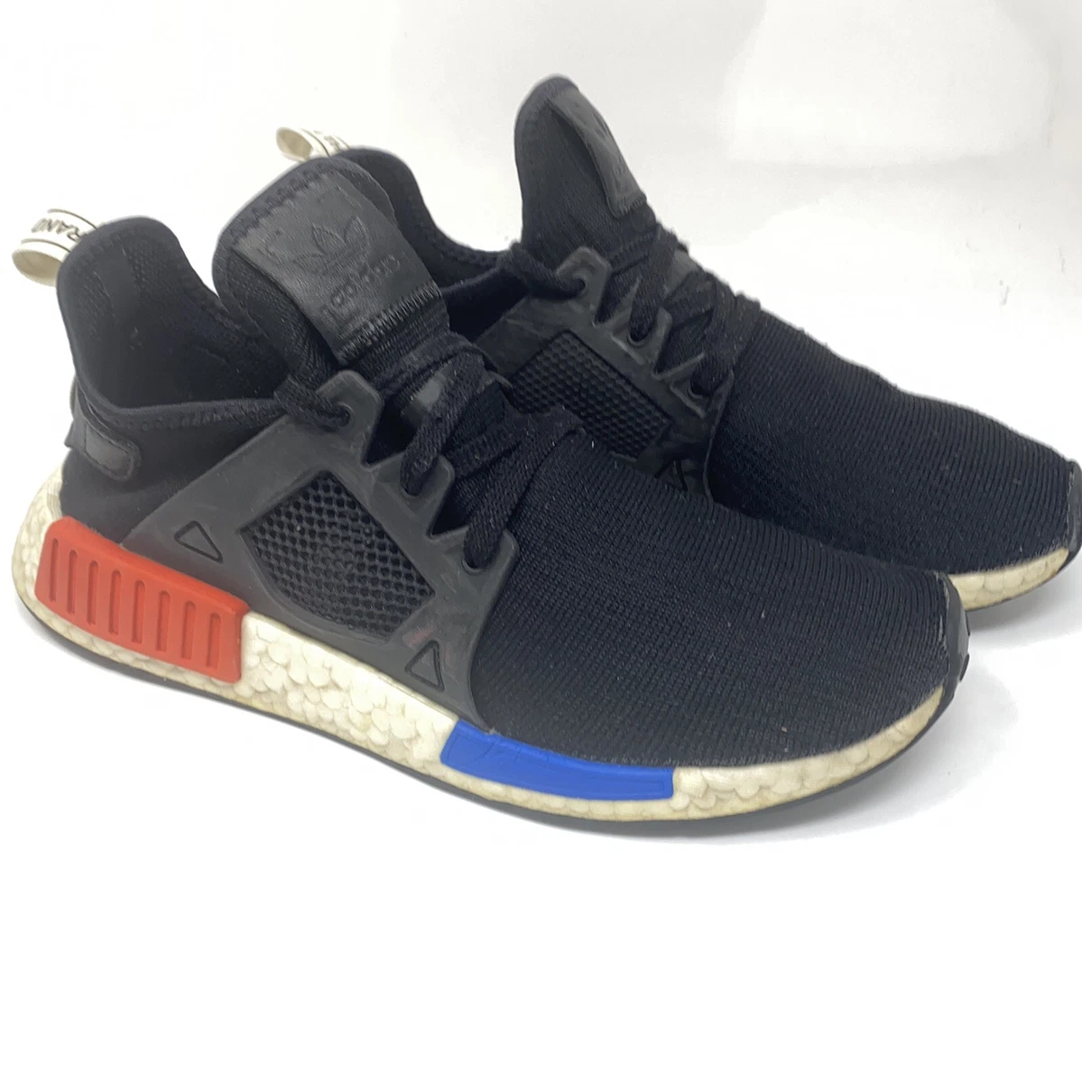 Adidas NMD XR1 PK BY1909 OG Primeknit Black Blue Sz 8 M Shoes | eBay