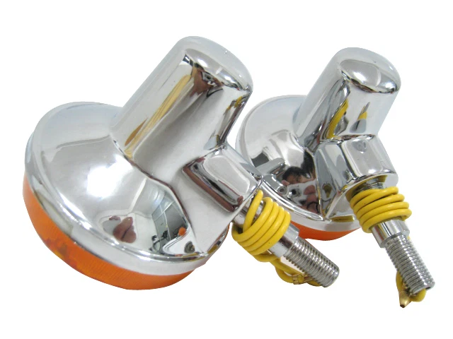 SUZUKI RV50 RV75 RV90 RV125 VAN VAN RV FRONT + REAR SIGNAL 4PCS 6V (CB) - Image 4 of 4