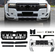 Front Bumper Grille Body Kit For Toyota Land Cruiser Prado 250 2024-2027 Front Bumper Grille Body Kit For Toyota Land Cruiser Prado 250 2024-2027