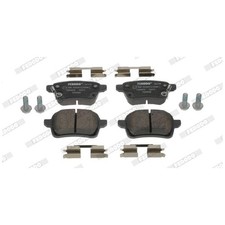 Satz Bremsbeläge Bremsklötze hinten für Opel Adam M13 Corsa E X15 | 23988214