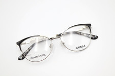 GUESS GU2704 005 Black - Silver 52-16-140 Frames Flex Hinges STAINLESS E614