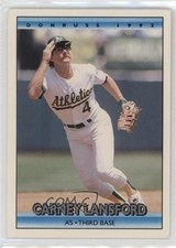 1992 Donruss Carney Lansford #775 05up