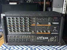 Yamaha EMX640 6 Channel Powered Mixer Dual Amp for sale online | eBay