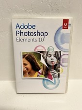 Adobe Photoshop Elements 10 for PC Mac Complete w/ Serial Number Included