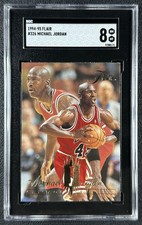MICHAEL JORDAN SGC 8 1994-95 FLEER FLAIR #326 BULLS