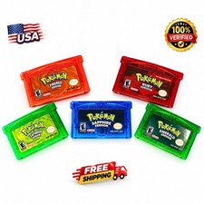 Game Card Emerald For Pokemon GBA 