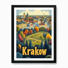 Aihrgdesign A Mid Century Modern Tr Framed Wall Art Poster Canvas Print Picture