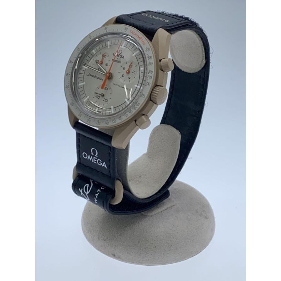 SWATCH◆Quartz watch/analog/--/BEG/BLK image 2