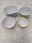World Market Ceramic Nesting 4 Piece Measuring Cups Mid Century Cinderella — photo 3