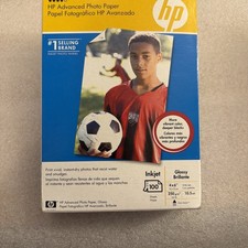 HP Advanced Photo Paper SEALED Inkjet 100 Sheets Glossy 4x6 Q7906A