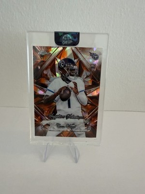 Cam Ward 2025 Topps Chrome Sapphire Selections Rookie Orange /25 Titans SSP NFL