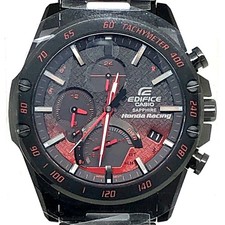 Casio Edifice Honda Racing Limited EQB-1000HR-1AJR Black Steel Watch Used