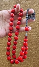Amber Bakelite Prayer Worry Beads Baga Subha ...