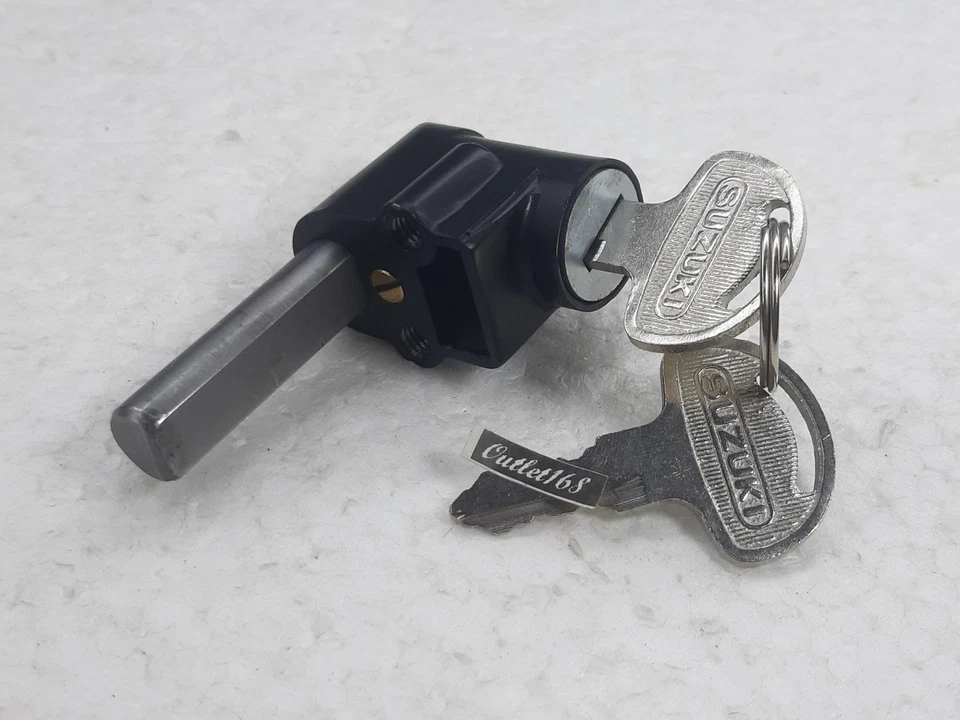 Suzuki GT 250 380 500 550 750 GS300L GS425 GS750 GSX250ES RE5 Lock Assy Steering - Image 4 of 4