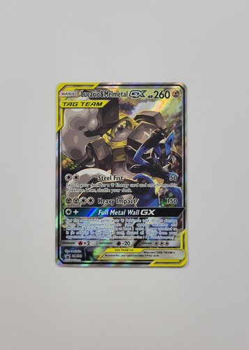 Lucario & Melmetal GX SM192 Holo SM Promos Pokemon NM