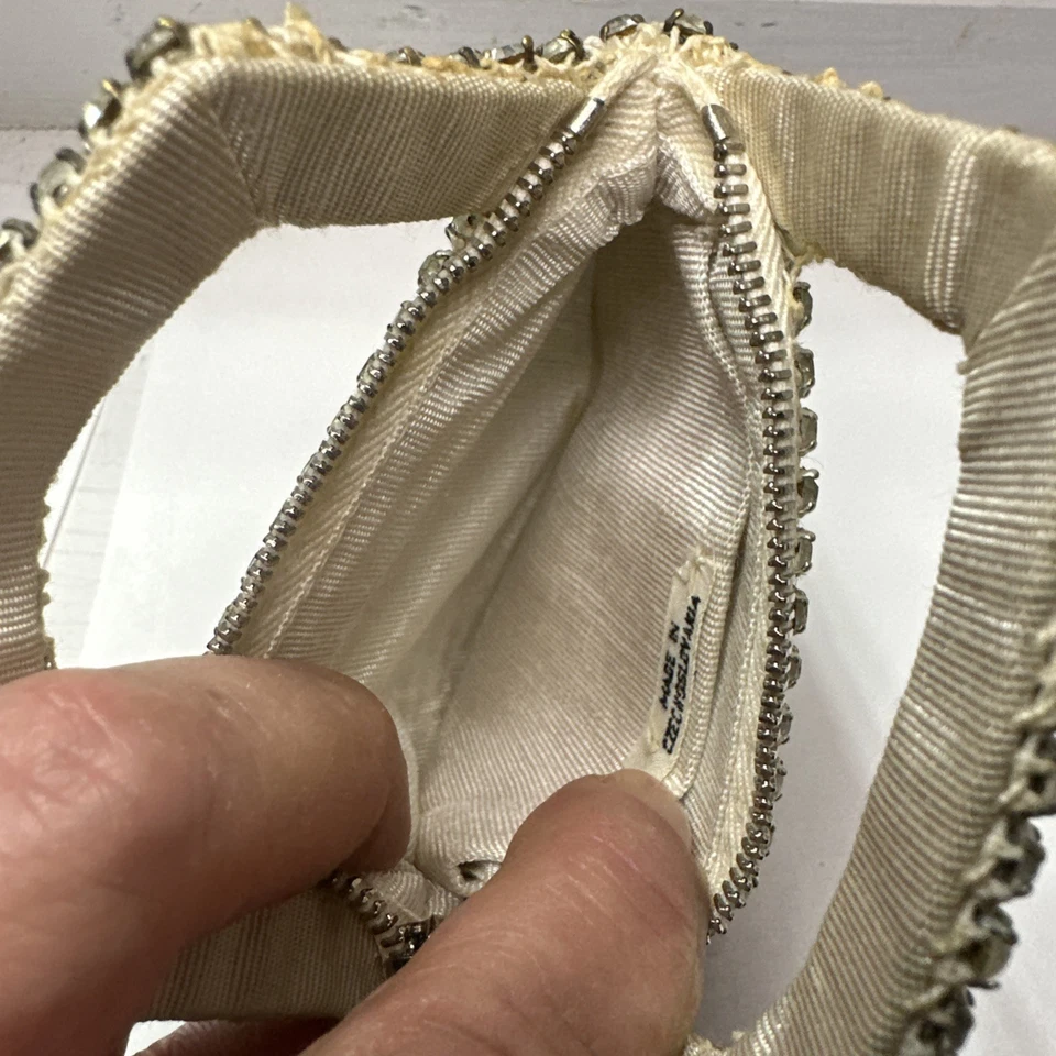 Bolso de Noche Clutch Cristal Vintage Hecho en Checoslovaquia Foto 4 de 4