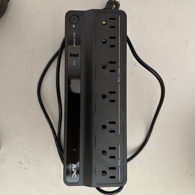 APC Back-UPS 650 BN650M1 120V 6A 650VA 360W 7-Outlet Surge Protector /No Battery