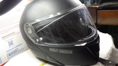 harley-davidson men's capstone sunshield modular helmet hjc equivalent Harley-Davidson Capstone Sun Shield II H31 Modular Helmet Black Bluetooth  Mic