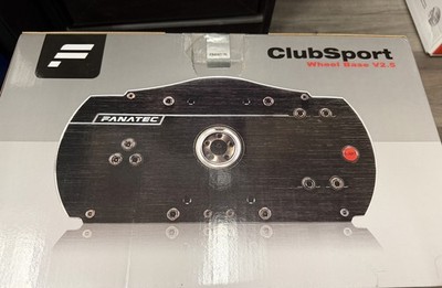 FANATEC Clubsport Wheel Base V2.5 Black CS_WB_V2.5_US