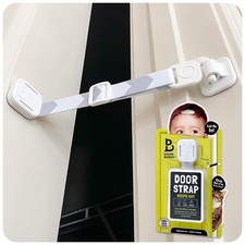 Door Buddy Baby Cat Door Latch, Grey, Adjustable