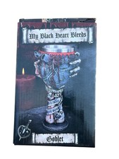 Nemesis Now My Black Heart Bleeds Goblet Resin