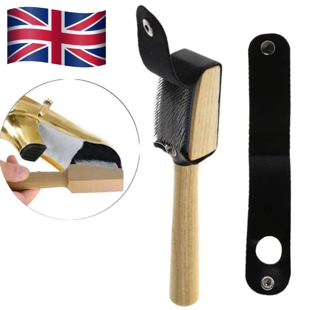Suela de gamuza de madera alambre cepillo para zapatos zapatos zapatos de baile cepillo de limpieza calzado