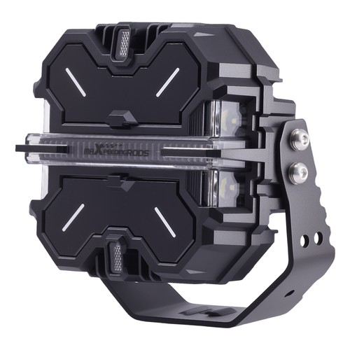 LED Light Pods 7" 12V 332W Square Spot Beam RGB DRL White Amber Off Road Lights - Picture 12 of 19