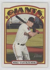 2021 Topps Heritage Mike Yastrzemski #135 1s3