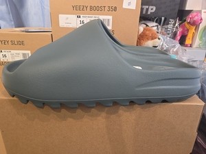 adidas gazelle silver green womens YEEZY Yeezy Slide 