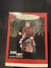 Commander William T Riker - STAR Trek 1996 Halmark Keepsake Ornament NEW IN BOX