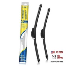 28 Inch 16 Inch Windshield Wiper Blades 2 Pack, Front J/U Hook Replacement