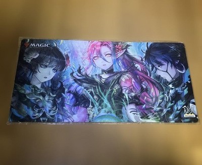 MTG Llanowar Elves Playmat Japan Showcase Official  F/S