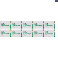 Image of F11509 Sterile Cleansing Wipes - Pack of 10, Individually Wrapped for Safety