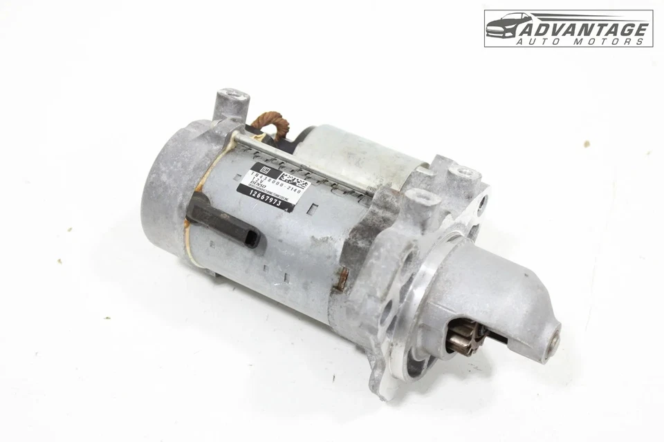 GMC ACADIA 2020-2023 motor de arranque Denso 12 V 41 k millas 12667973 OEM Foto 3 de 4