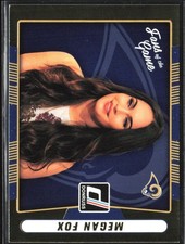 2016 Panini Donruss Fans of the Game Megan Fox Gold #3 Los Angeles Rams