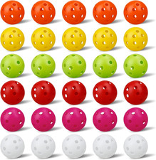 100 Pack Practice Golf Balls Airflow Hollow Plastic Golf Balls Practice