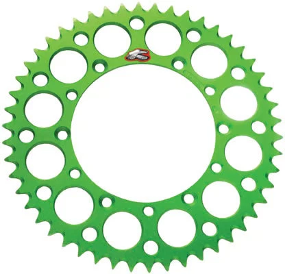 Piñón trasero ultraligero Renthal - verde - 50T motocicleta ATV/UTV bicicleta de calle Foto 2 de 4