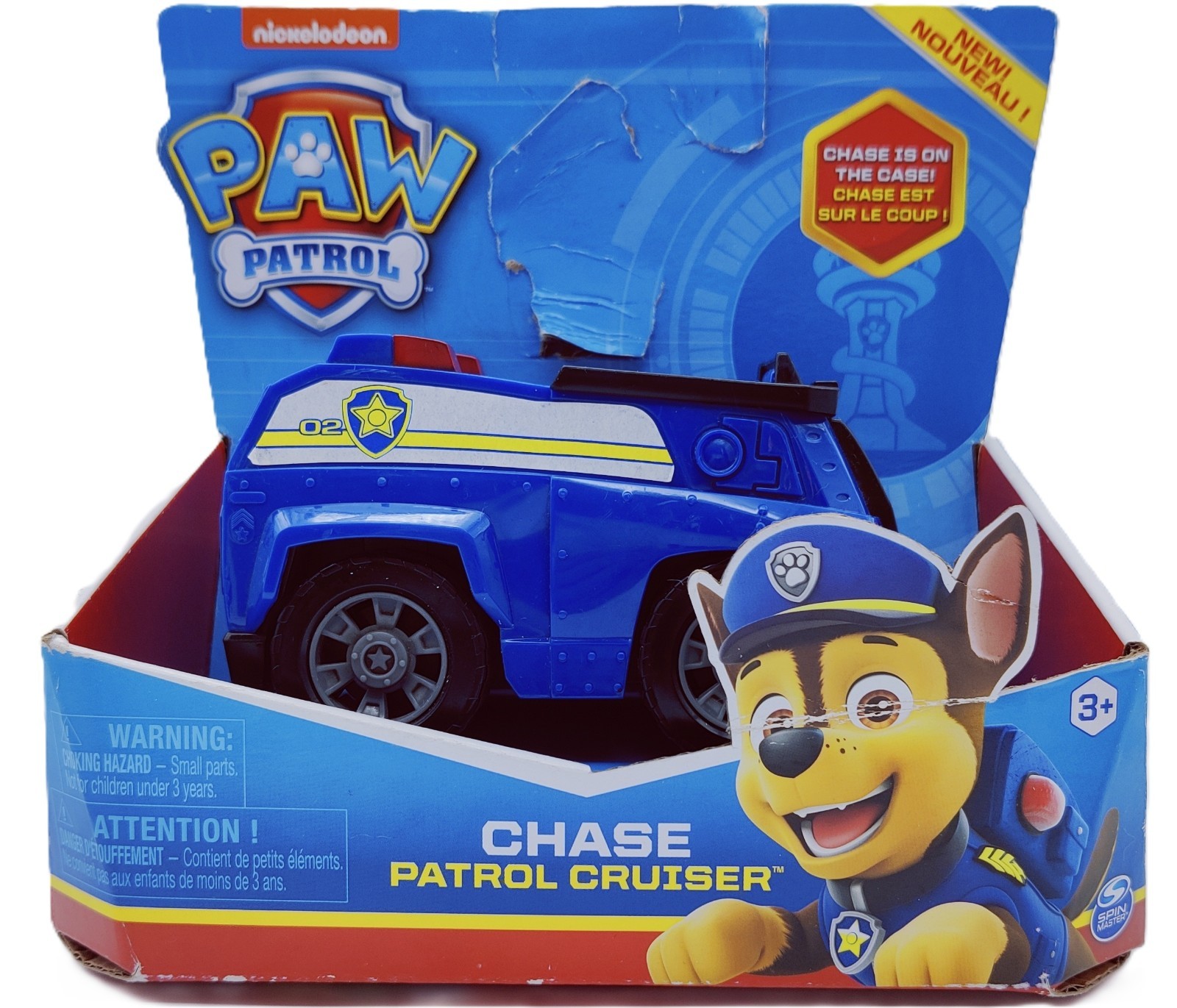 PAW Patrol, Chase’s Patrol Cruiser Vehicle ''MISSING Collectible Figure''