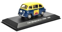 Ixo - Fiat 600 Multipla 1956 Italienische Medizinische Creme Prep - 1/43 - Ne...