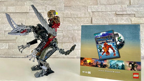 Bionicle Warriors Toa Lhikan & Kikanalo 8811 . Complete .