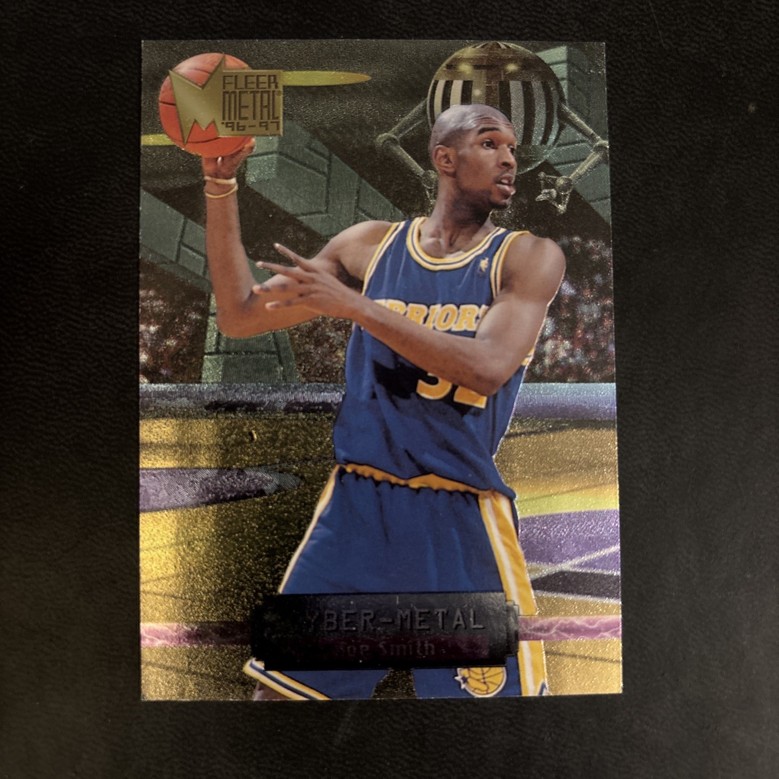 1996-97 Fleer Metal - Cyber-Metal Joe Smith #17