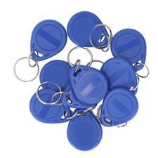 10pcs 13.56MHz Key Fob IC Card Token Tag