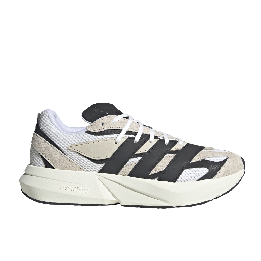 adidas Lightblaze  Mens Beige, Black Sneakers Casual Shoes JH6944