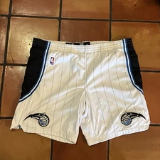 Brooklyn Nets Adidas NBA Authentic Player Issued Game Shorts Size 42 +2 Inseam