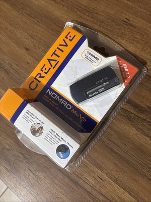 SEALED BREAND NEW Creative Nomad MuVo 128MB USB 2.0 Flash Drive & MP3 ...