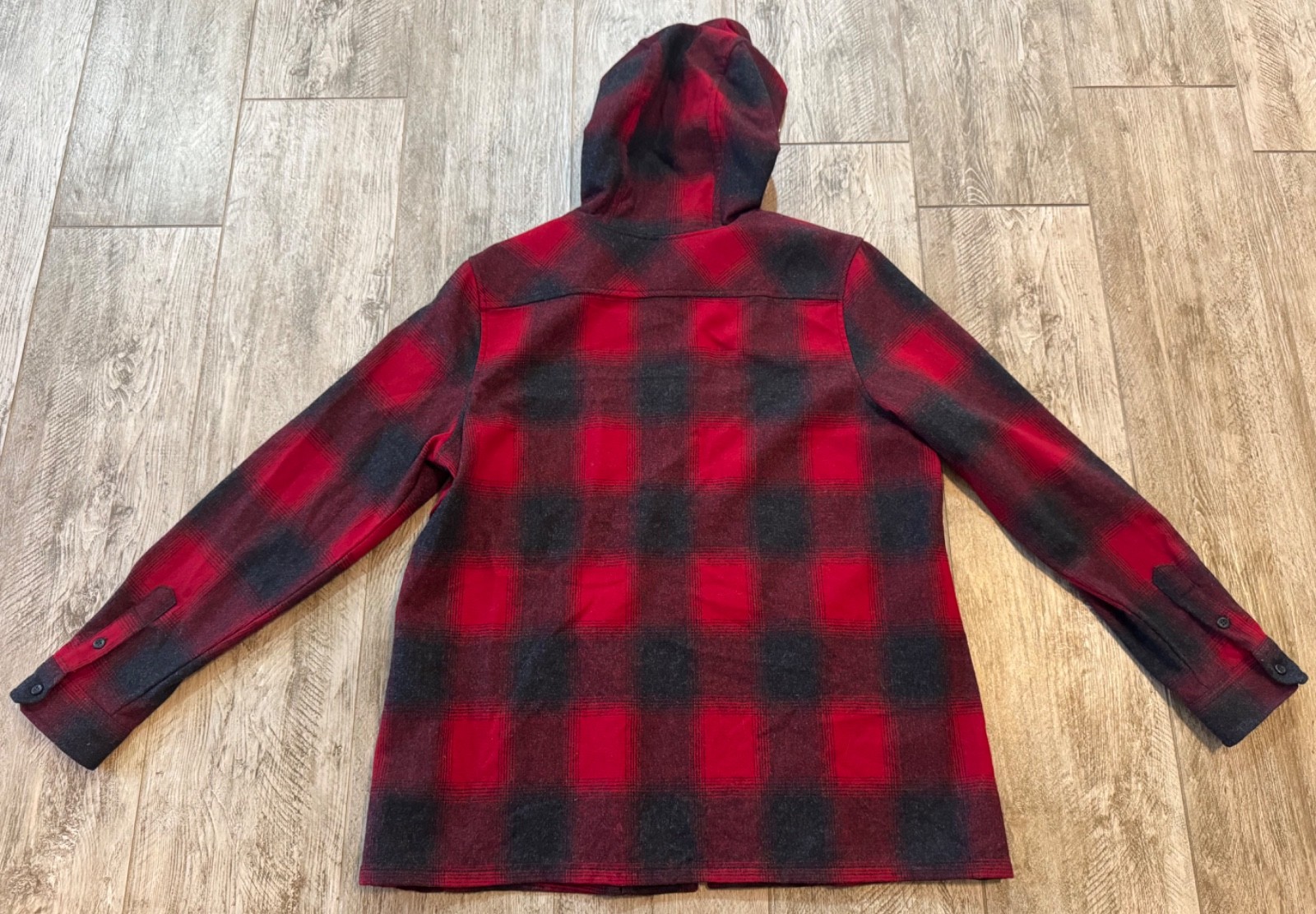 PENDLETON 100% VIRGIN WOOL BUFFALO PLAID FULL ZIP… - image 10