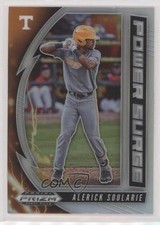 2020 Panini Prizm Draft Picks Power Surge Silver Alerick Soularie #PDP173 07rd