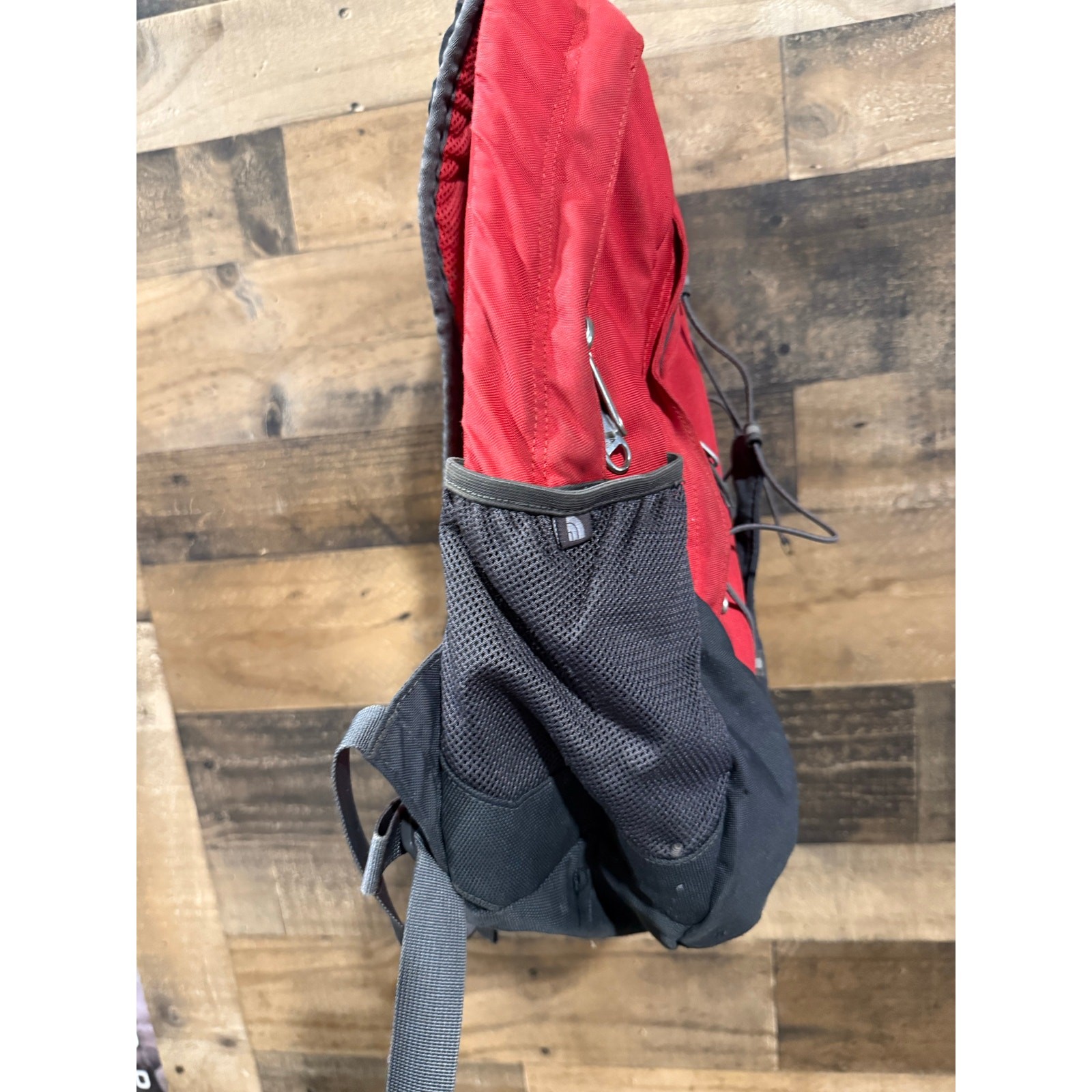 North Face Jester Backpack- Red/Gray - image 2